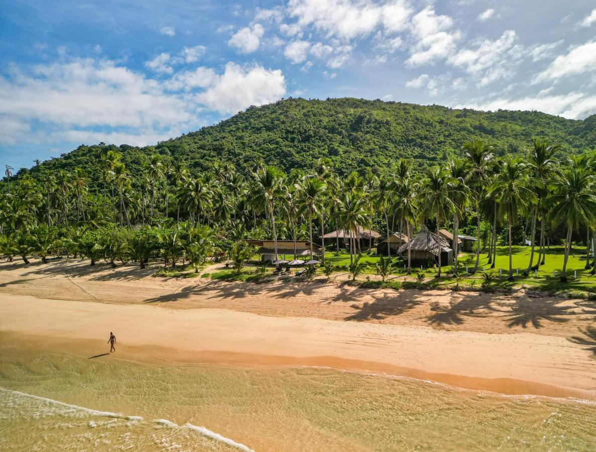 Eco Sanctuaries Nature Lodge Nacpan Beach, El Nido Dış mekan fotoğraf