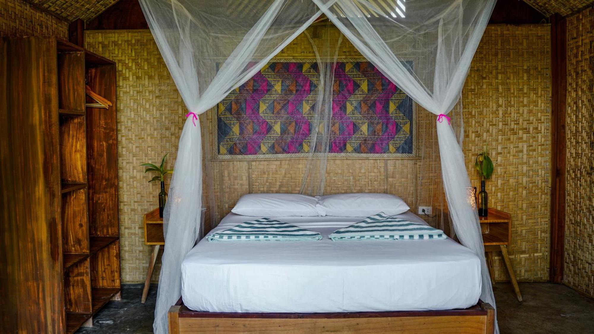 Eco Sanctuaries Nature Lodge Nacpan Beach, El Nido Dış mekan fotoğraf