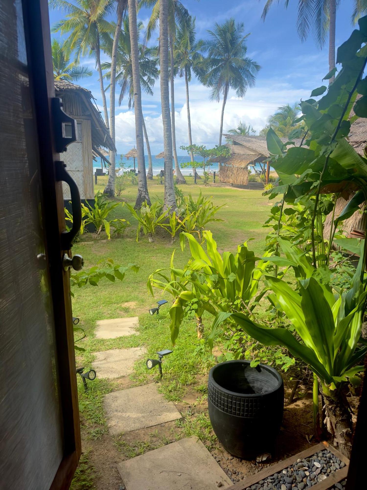 Eco Sanctuaries Nature Lodge Nacpan Beach, El Nido Dış mekan fotoğraf