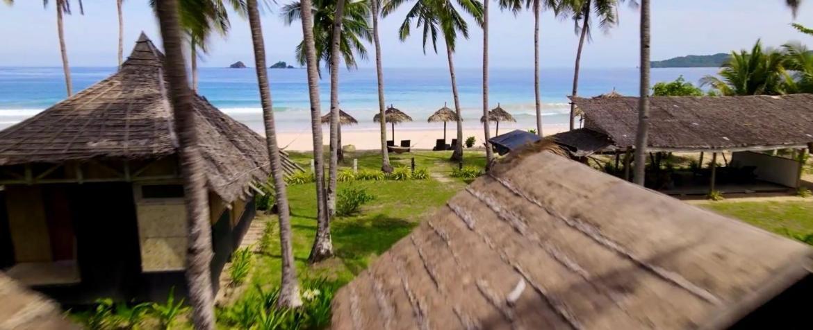 Eco Sanctuaries Nature Lodge Nacpan Beach, El Nido Dış mekan fotoğraf