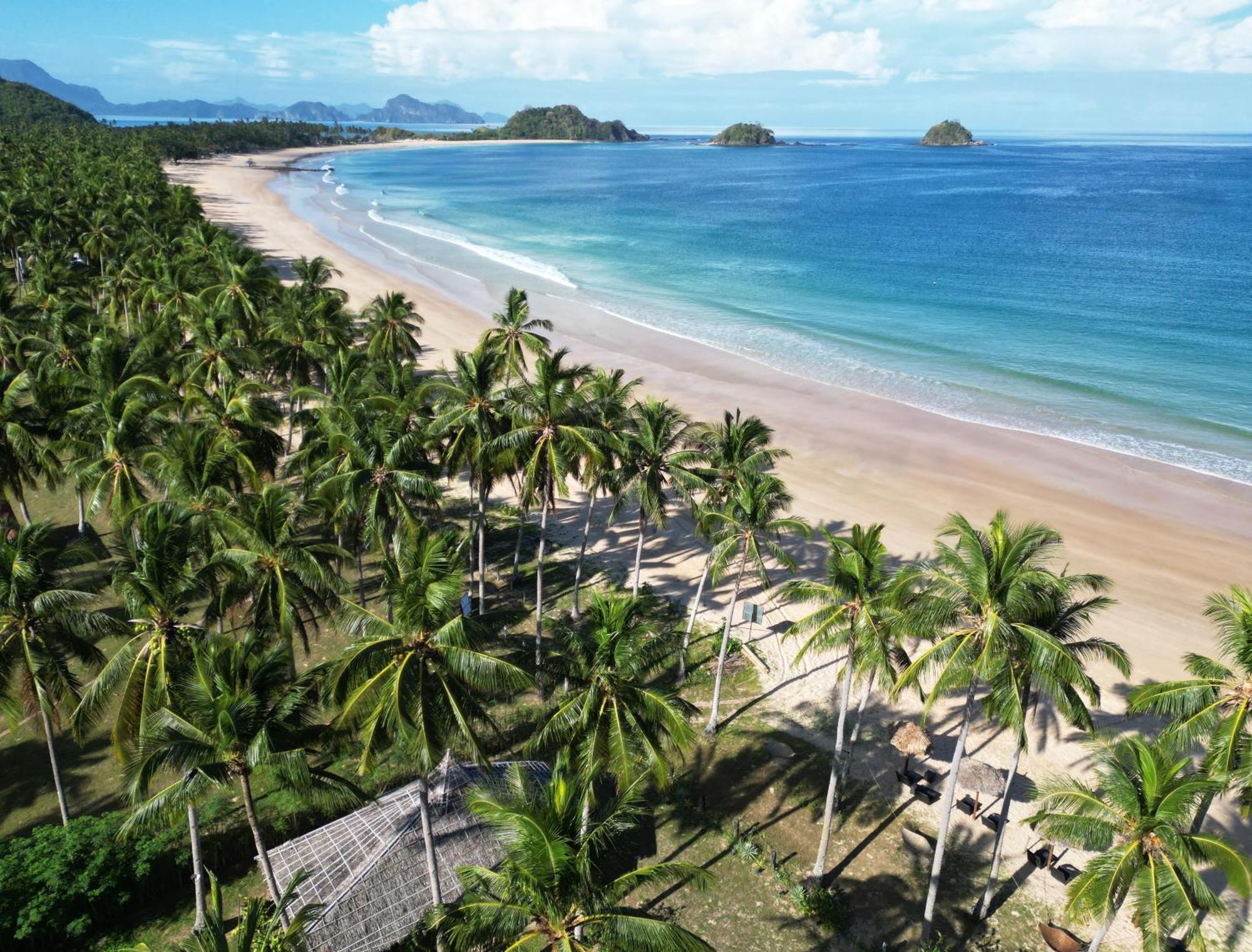 Eco Sanctuaries Nature Lodge Nacpan Beach, El Nido Dış mekan fotoğraf